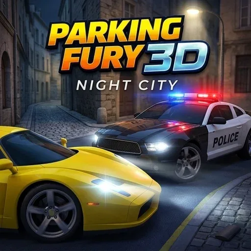 Parking Fury 3d Night City logo