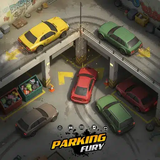 Parking Fury Unblocked logo
