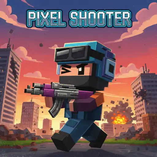 Pixel Shooter logo