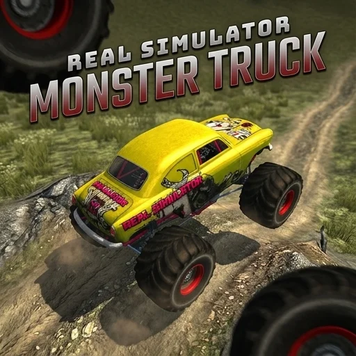 Real Simulator Monster Truck logo