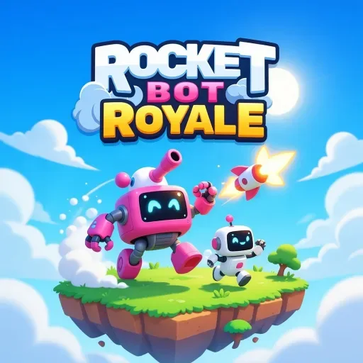 Rocket Bot Royale Unblocked logo