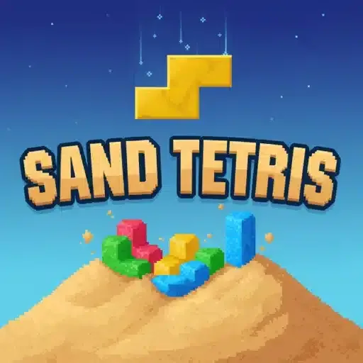 Sand tetris logo