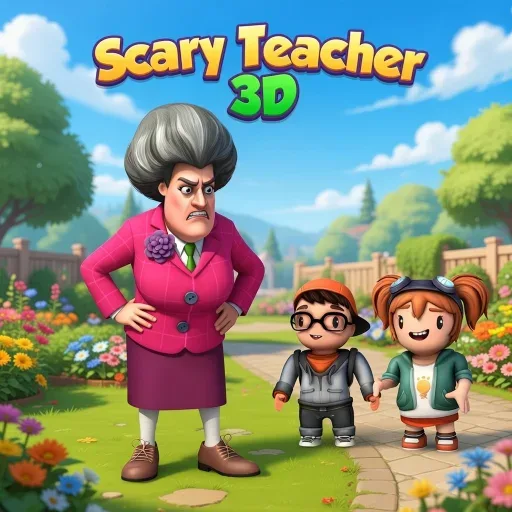 Scary Teacher 3D Unblocked logo