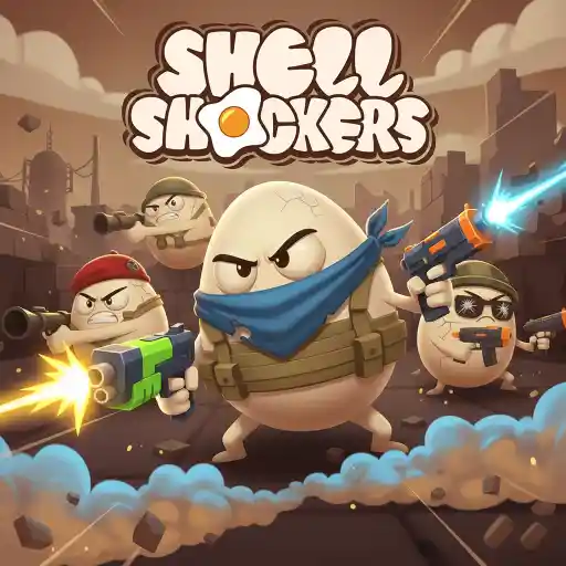 Shell Shockers Unblocked logo