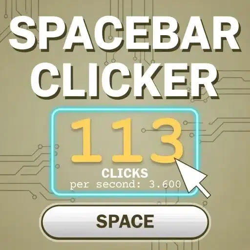Spacebar clicker logo