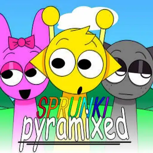 Sprunki pyramixed finished logo