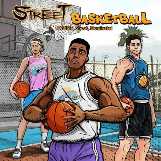 Street basketball logo